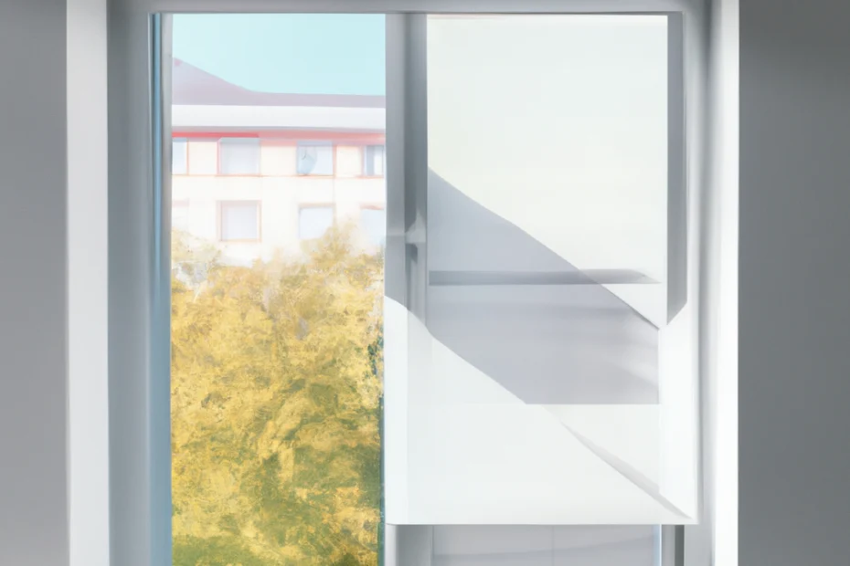 folia na okno zasłaniajaca w mieszkaniu w Krakowie