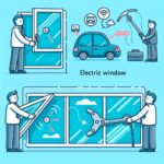 elektryczne podnoszenie szyb zasada działania