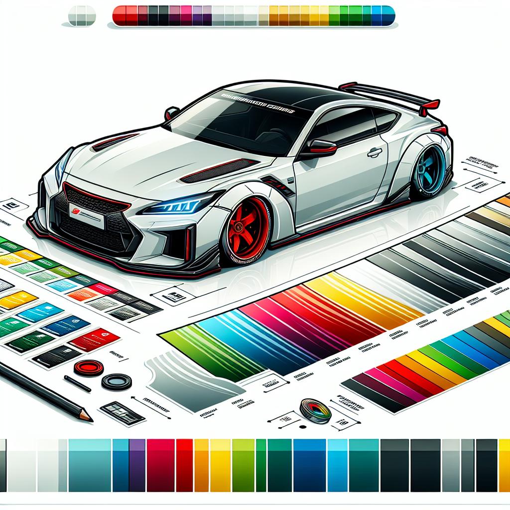 folie samochodowe kolory