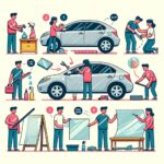 jak założyć folię na szybę samochodu