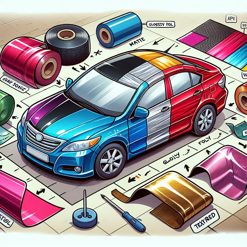 jaka folia do oklejania samochodu